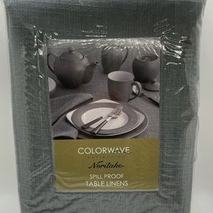 Noritake Colorwave 60x120 Fabric Linen Tablecloth Spill Proof